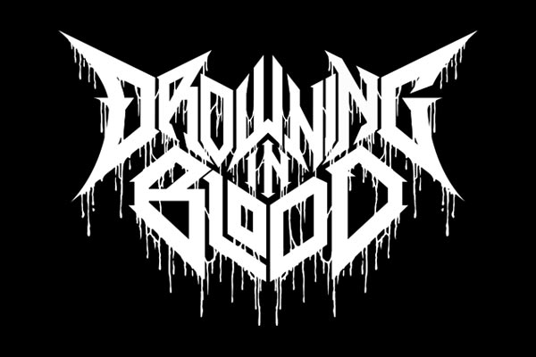 Band logo in white
